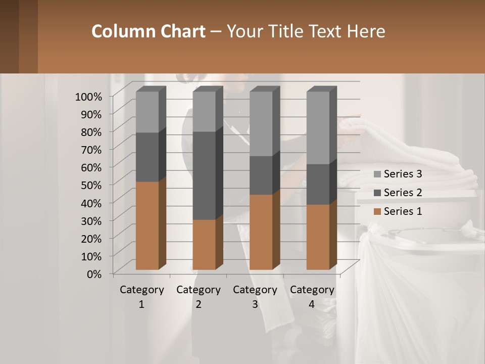 Bed Black Horizontal PowerPoint Template