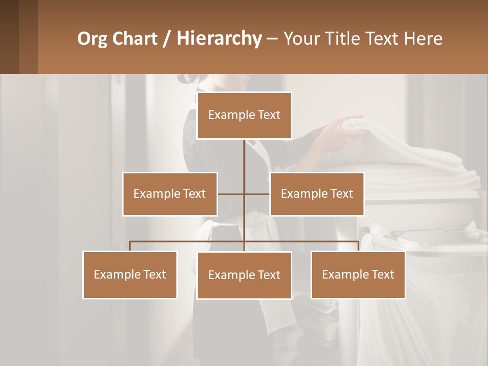 Bed Black Horizontal PowerPoint Template