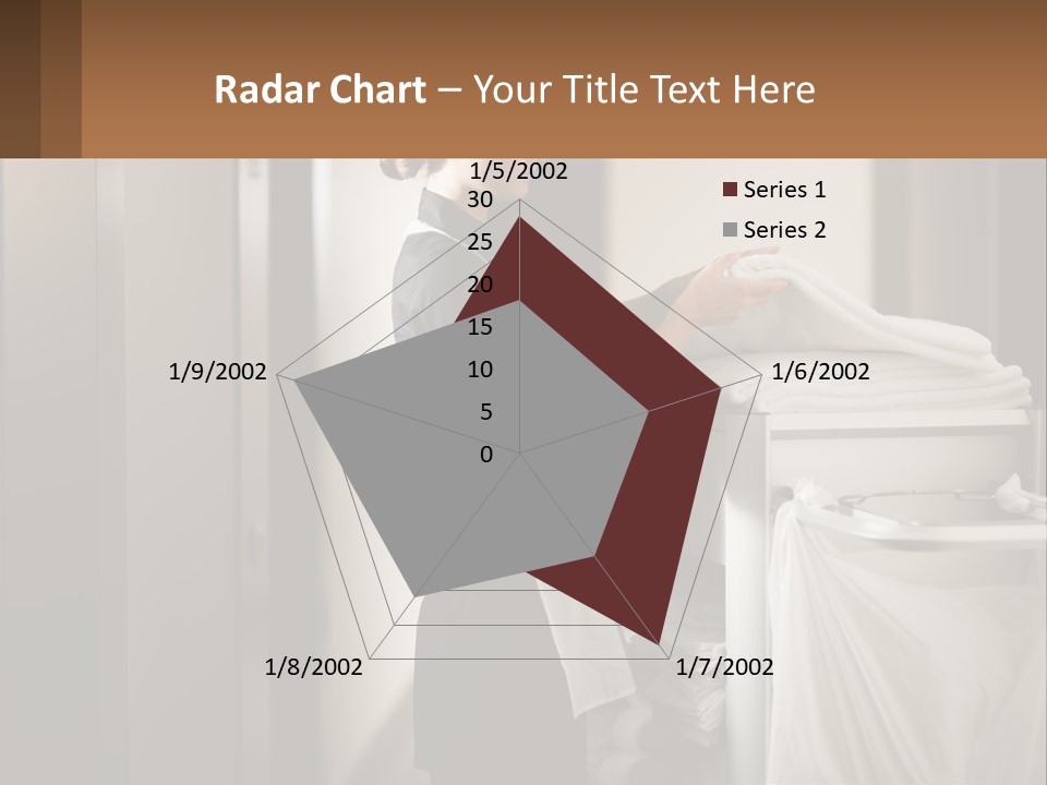 Bed Black Horizontal PowerPoint Template