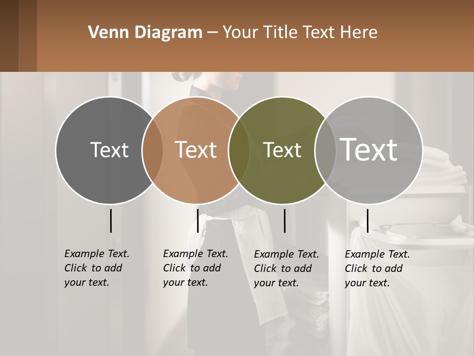 Bed Black Horizontal PowerPoint Template