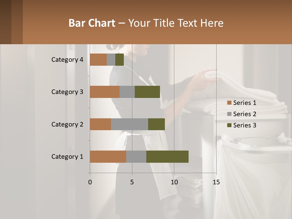 Bed Black Horizontal PowerPoint Template