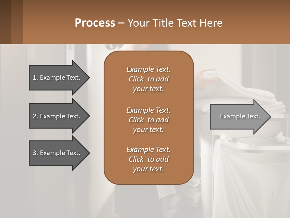 Bed Black Horizontal PowerPoint Template