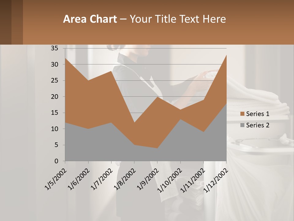 Bed Black Horizontal PowerPoint Template