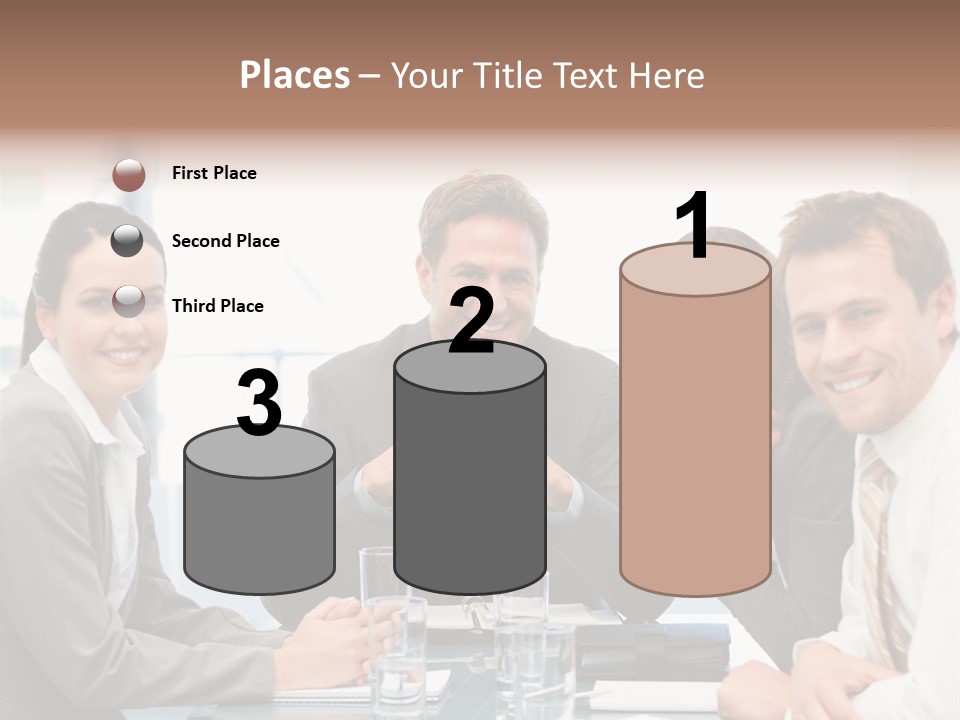 Men Four Personnel PowerPoint Template