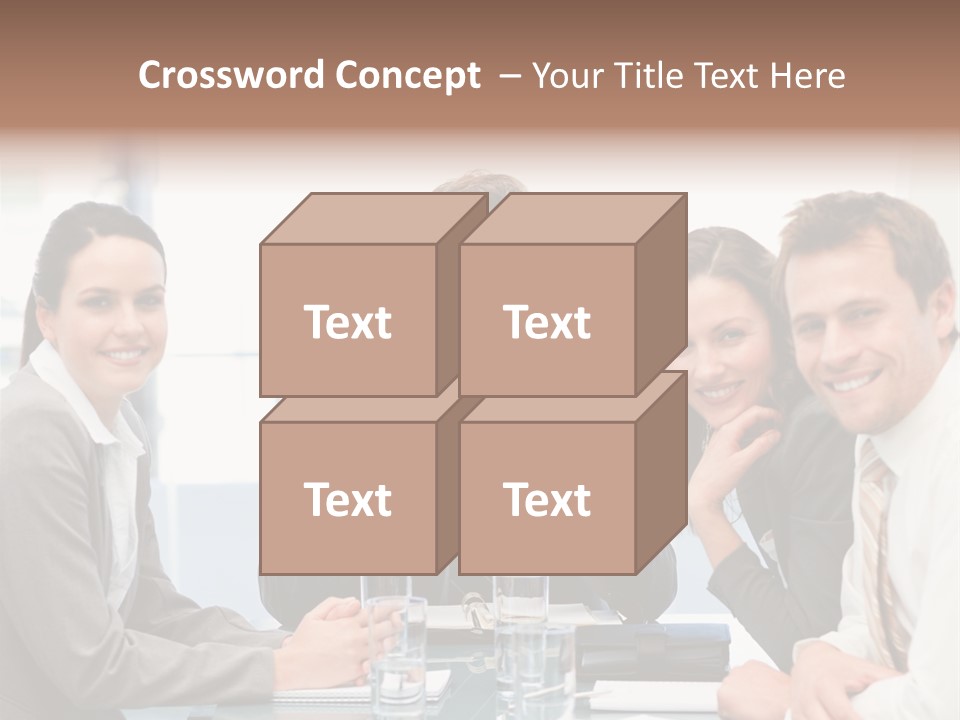 Men Four Personnel PowerPoint Template