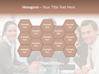 Men Four Personnel PowerPoint Template