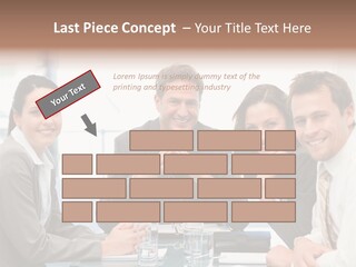 Men Four Personnel PowerPoint Template
