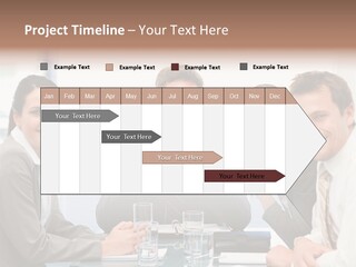 Men Four Personnel PowerPoint Template