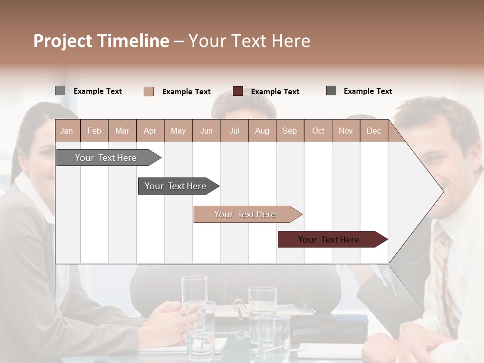 Men Four Personnel PowerPoint Template