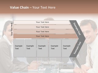 Men Four Personnel PowerPoint Template