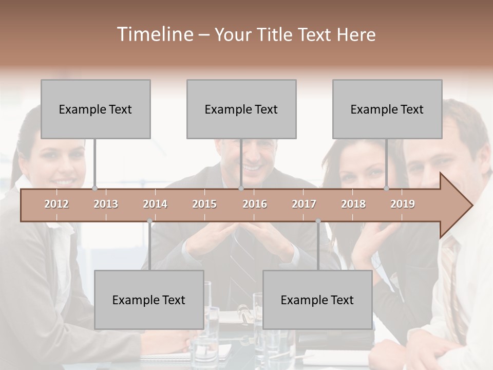Men Four Personnel PowerPoint Template