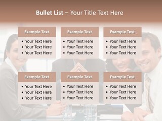 Men Four Personnel PowerPoint Template