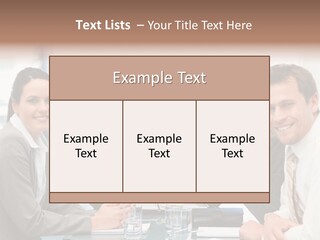 Men Four Personnel PowerPoint Template