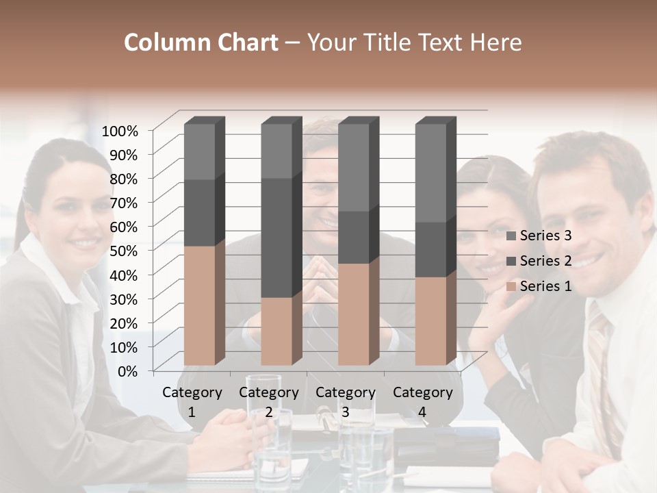 Men Four Personnel PowerPoint Template
