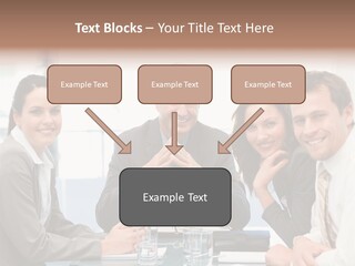 Men Four Personnel PowerPoint Template