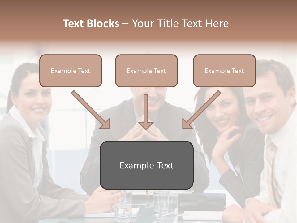 Men Four Personnel PowerPoint Template