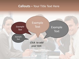 Men Four Personnel PowerPoint Template