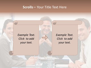Men Four Personnel PowerPoint Template