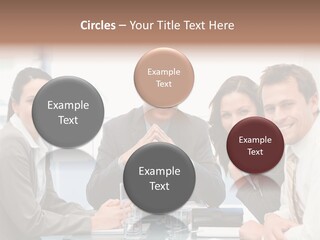 Men Four Personnel PowerPoint Template