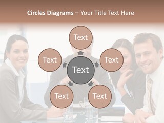 Men Four Personnel PowerPoint Template