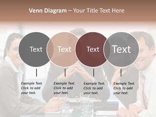 Men Four Personnel PowerPoint Template