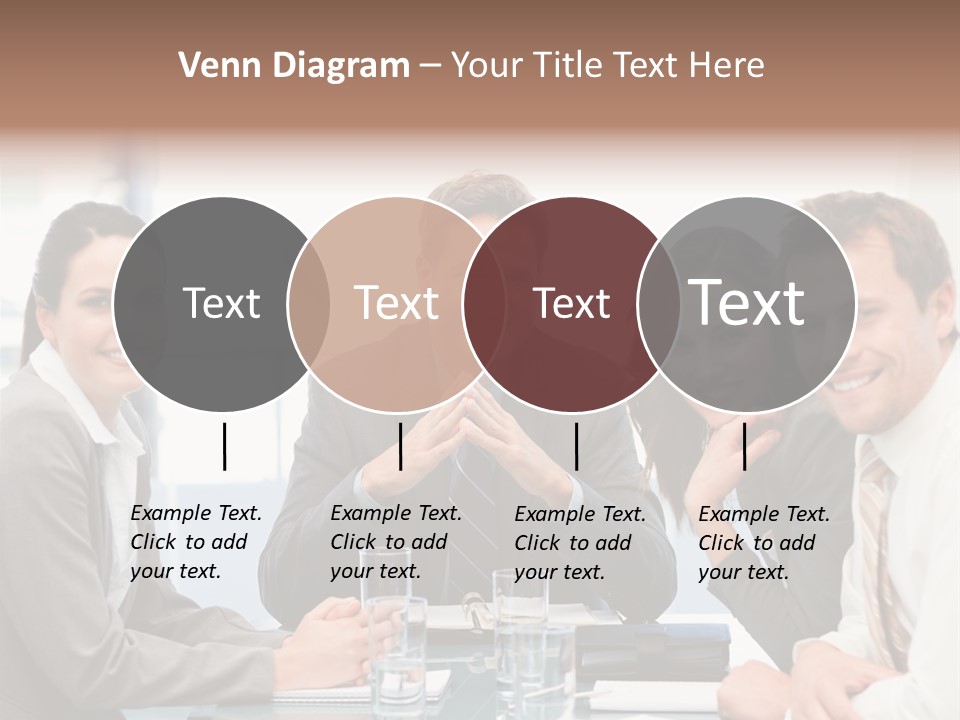 Men Four Personnel PowerPoint Template