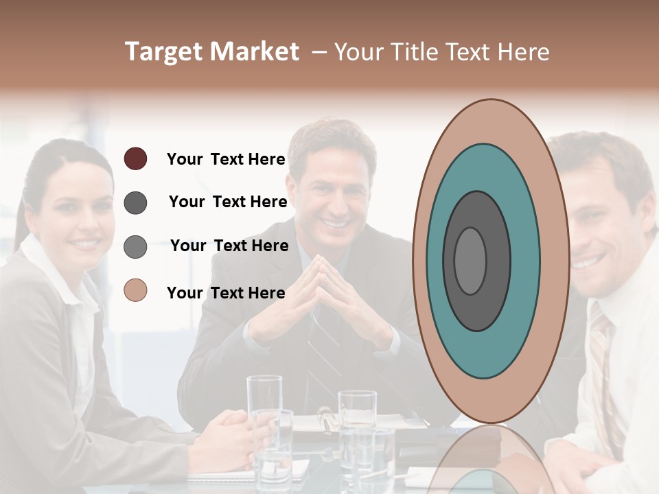 Men Four Personnel PowerPoint Template