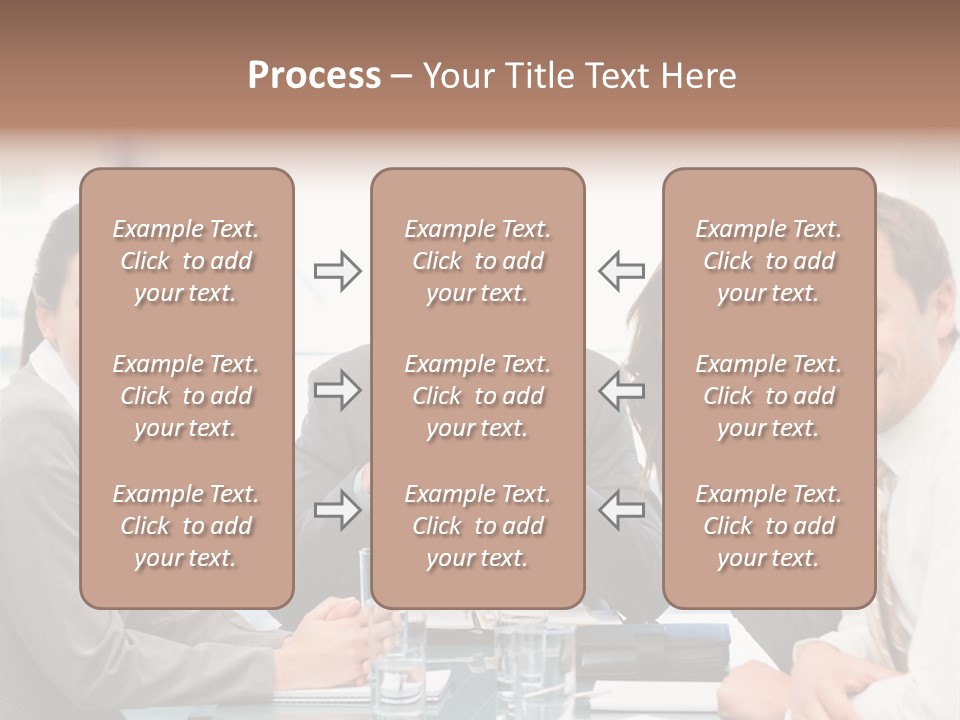 Men Four Personnel PowerPoint Template