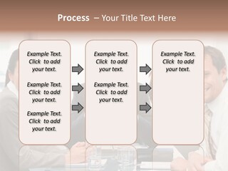 Men Four Personnel PowerPoint Template