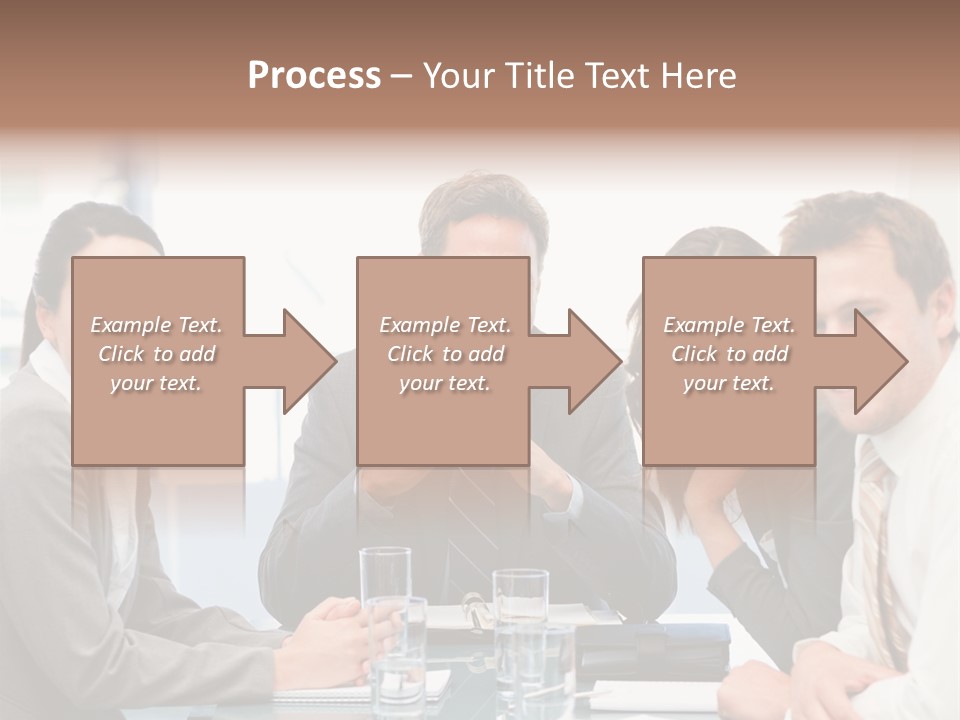 Men Four Personnel PowerPoint Template
