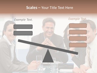 Men Four Personnel PowerPoint Template