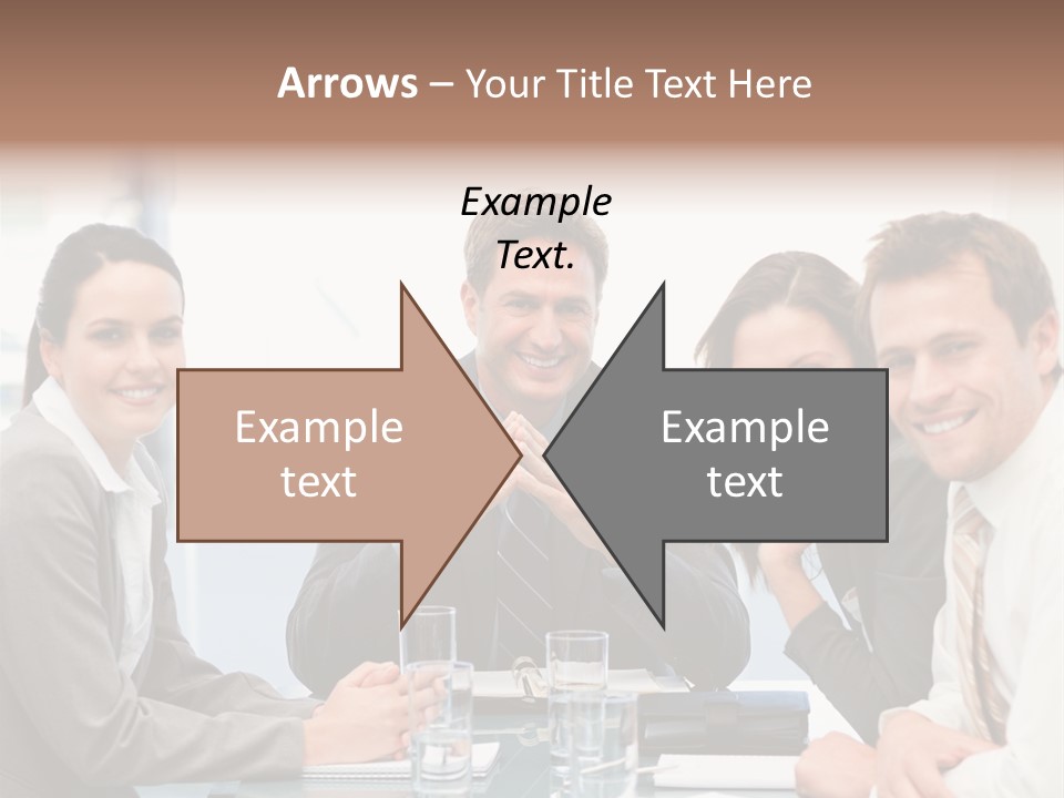 Men Four Personnel PowerPoint Template