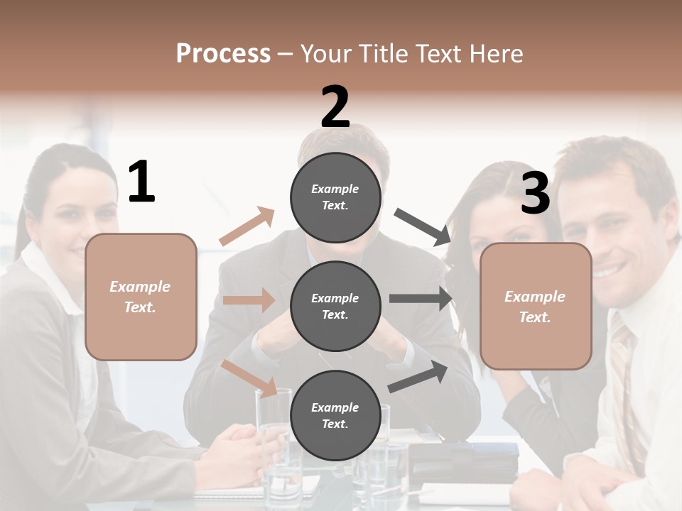 Men Four Personnel PowerPoint Template