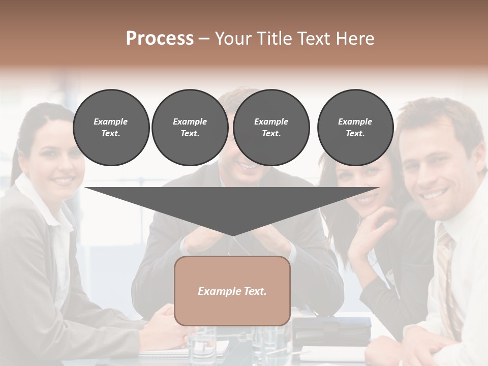 Men Four Personnel PowerPoint Template