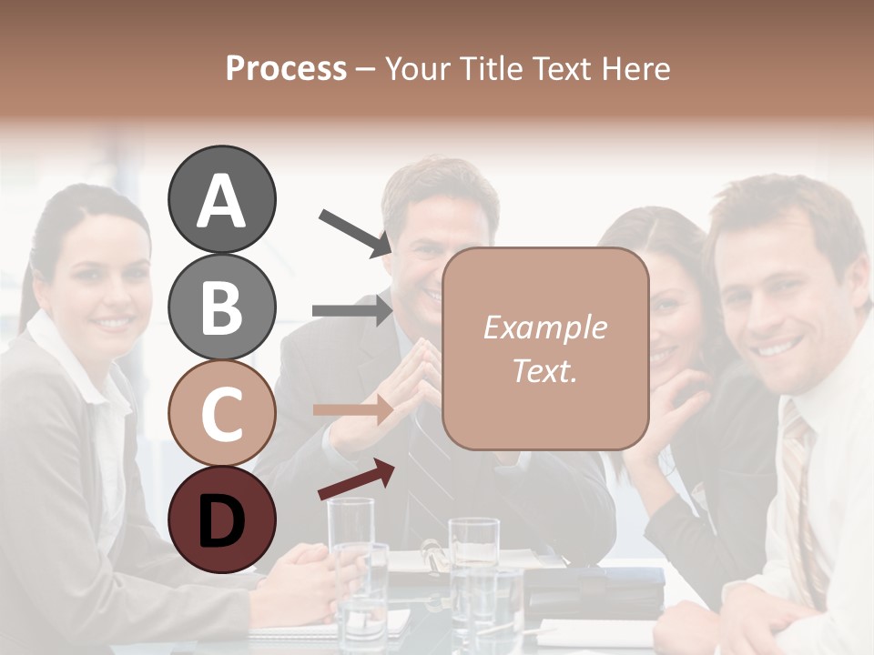 Men Four Personnel PowerPoint Template