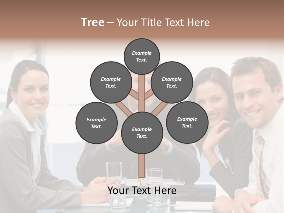 Men Four Personnel PowerPoint Template