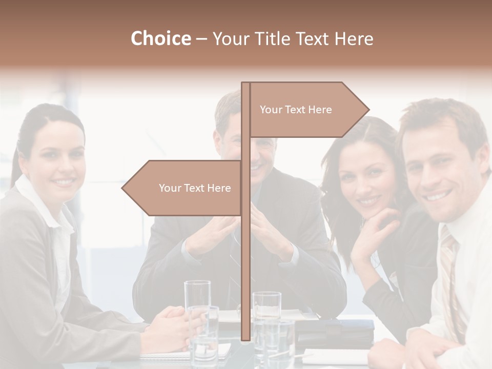 Men Four Personnel PowerPoint Template