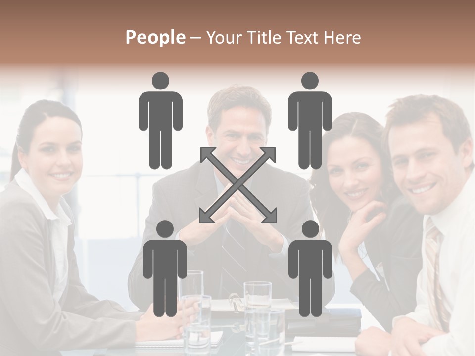 Men Four Personnel PowerPoint Template