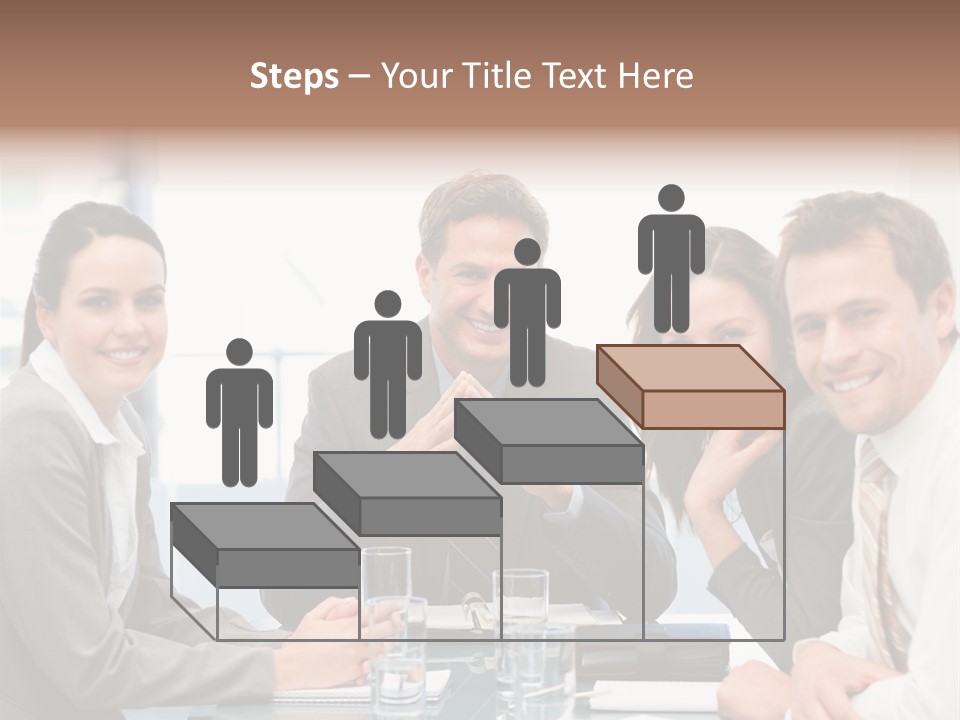 Men Four Personnel PowerPoint Template