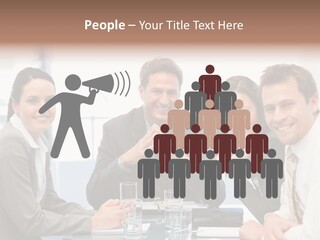 Men Four Personnel PowerPoint Template