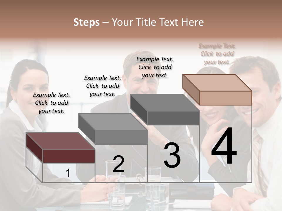 Men Four Personnel PowerPoint Template