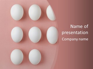 Food Ellipse Ingredient PowerPoint Template