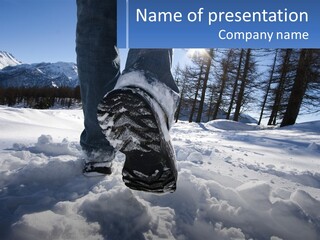 Brisk Climber Extreme PowerPoint Template