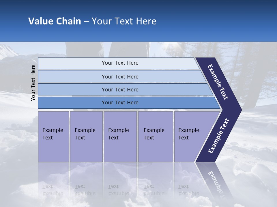 Brisk Climber Extreme PowerPoint Template