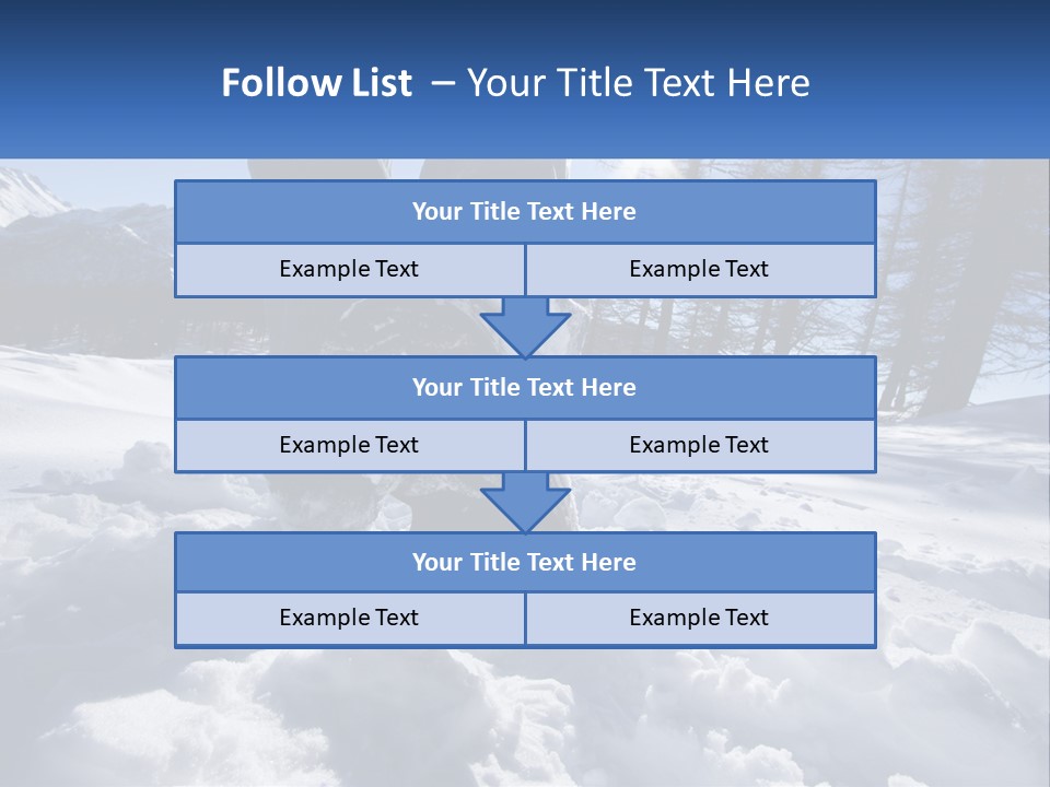 Brisk Climber Extreme PowerPoint Template
