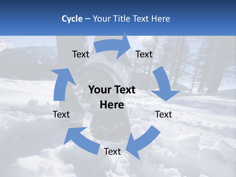 Brisk Climber Extreme PowerPoint Template