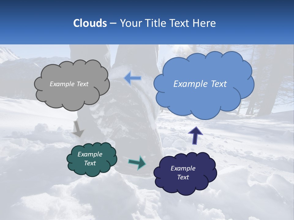 Brisk Climber Extreme PowerPoint Template