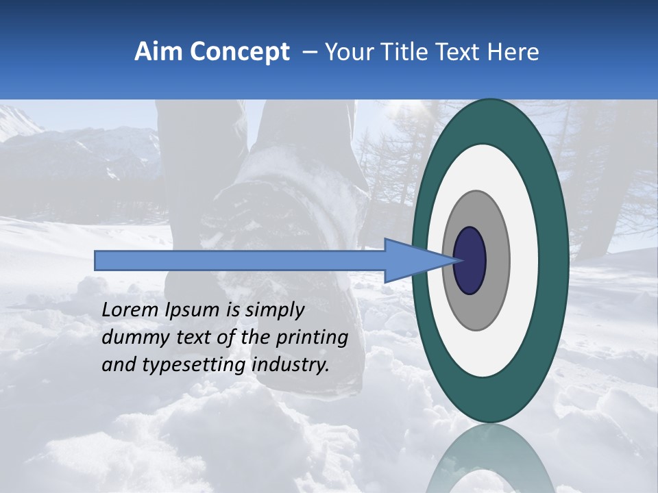 Brisk Climber Extreme PowerPoint Template