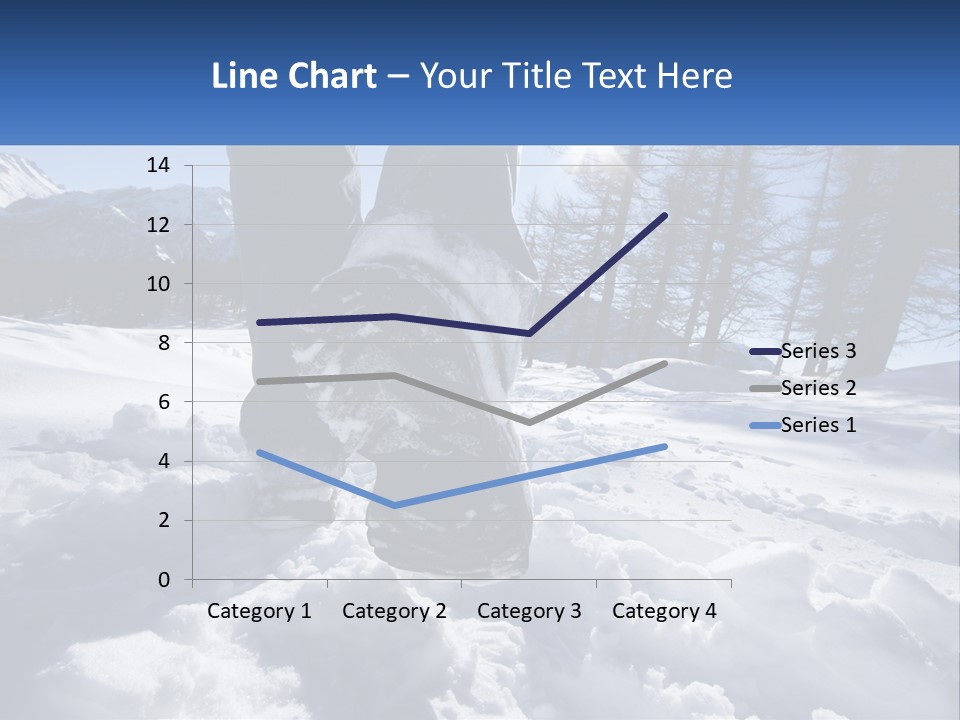 Brisk Climber Extreme PowerPoint Template