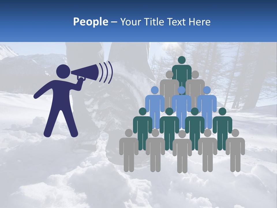 Brisk Climber Extreme PowerPoint Template